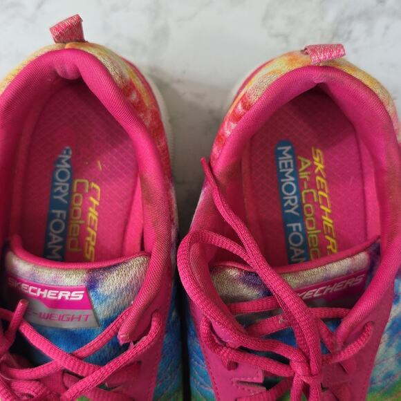 Skechers Women Sz 10 Flex Appeal 2.0 Loud & Clear Lite Weight Multicolor Sneaker - Picture 7 of 14